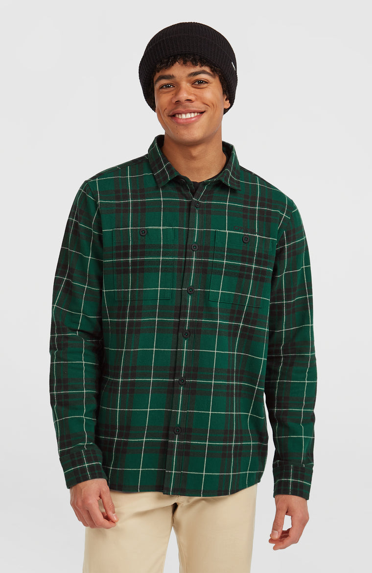 Must-Have Flanellhemd | Green Flannel Check Must-Have Flanellhemd | Green Flannel Check
