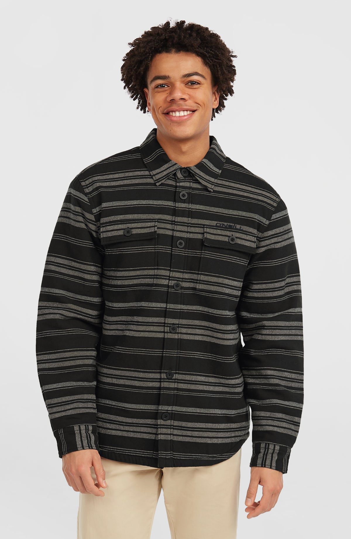 Must-Have Hemd mit Fleecefutter | Black Bavaro
