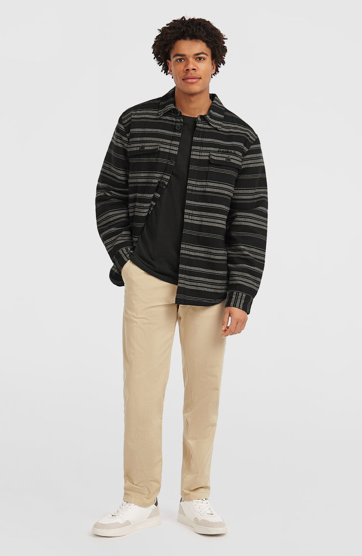 Must-Have Hemd mit Fleecefutter | Black Bavaro
