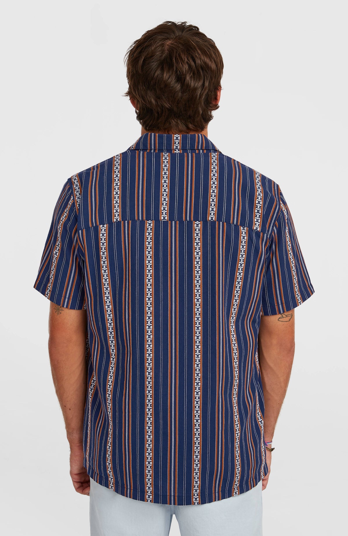 O'Riginals Jacquard-Hemd | Blue Originals Jstripe