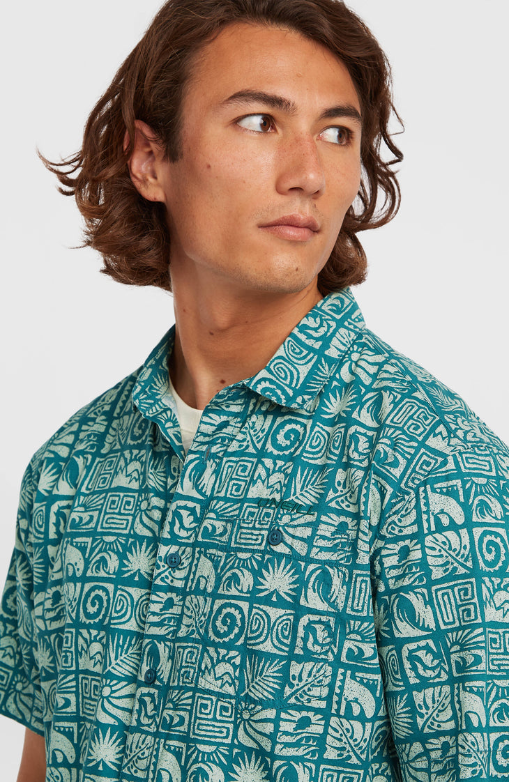 O'Neill Print Shirt | Blue Bricks