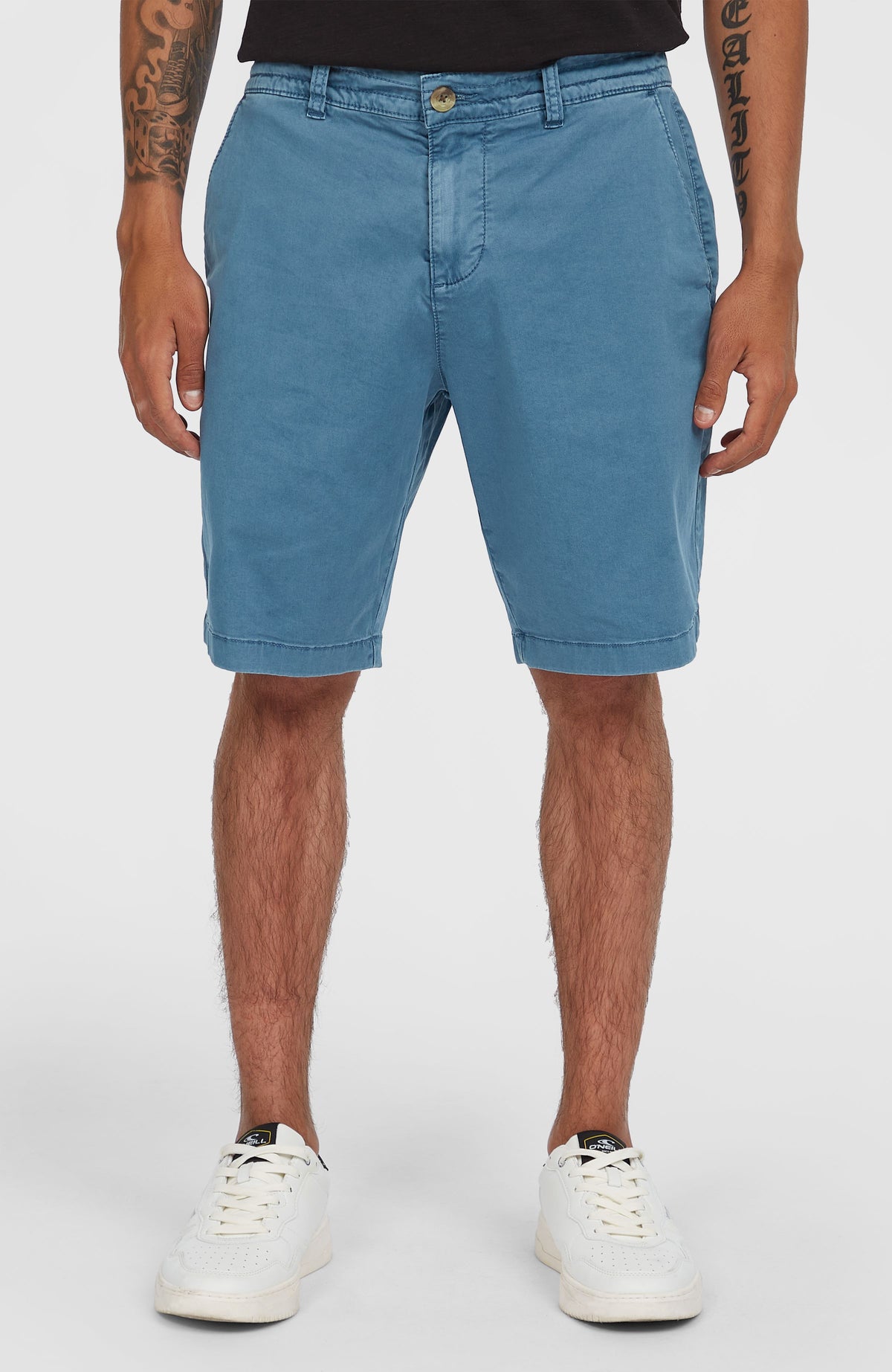 Essentials Chino-Shorts | Copen Blue
