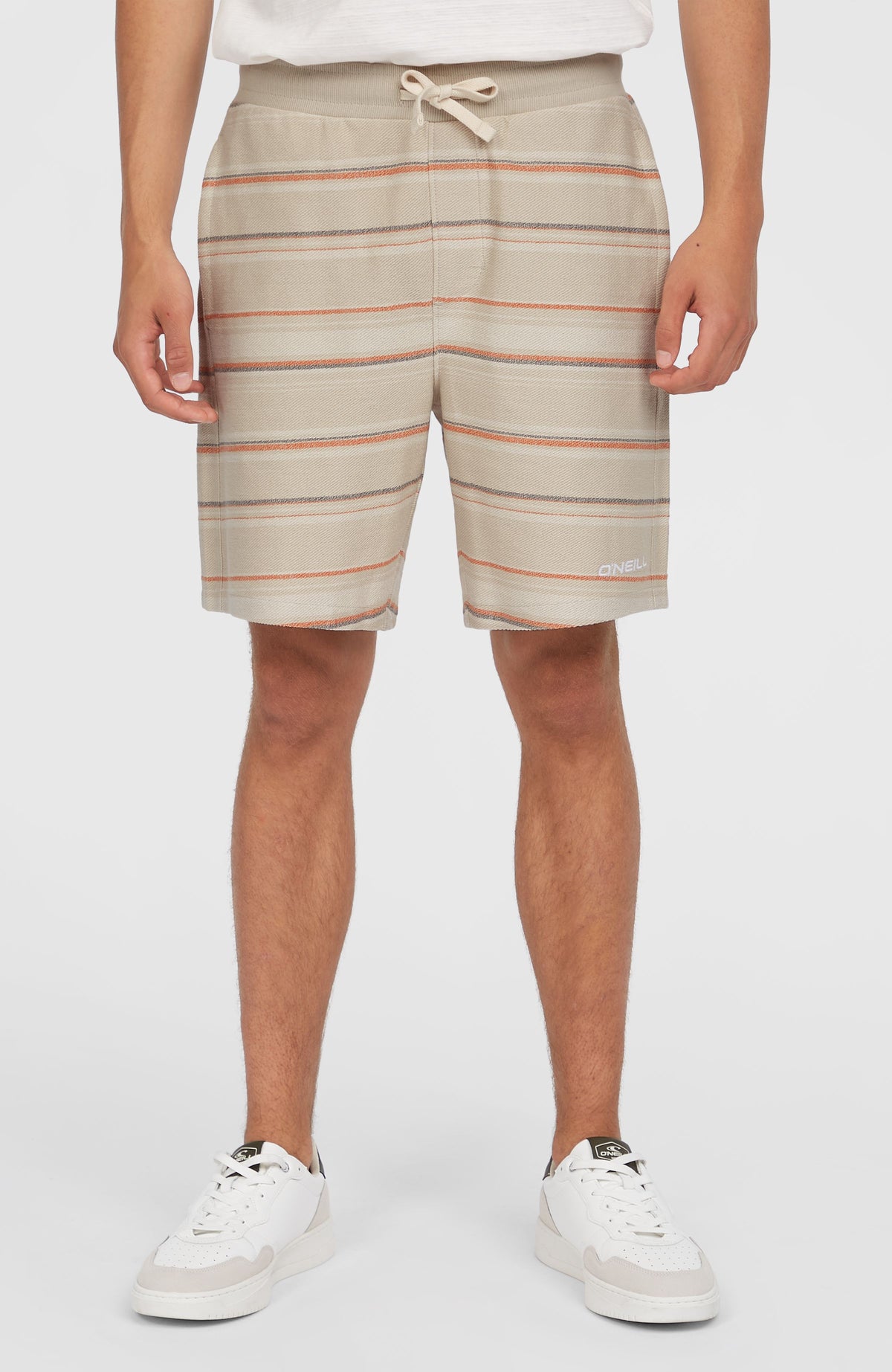 Bavaro Shorts | Beige/Orange Bavaro Stripe