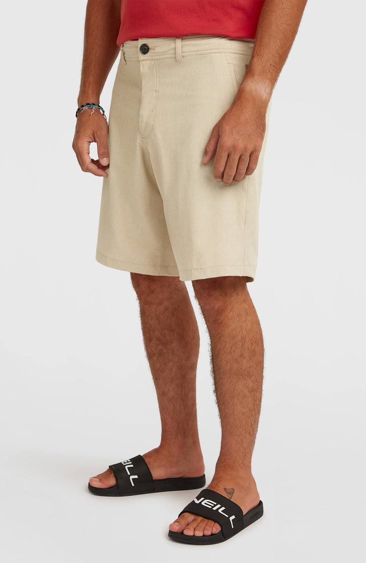 Hybrid 19'' Melange Shorts | Cocoa Sand