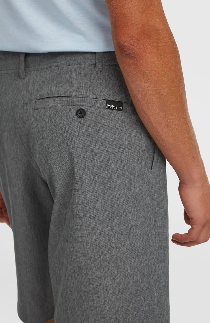 Hybrid 19'' Melange Shorts | Black Out