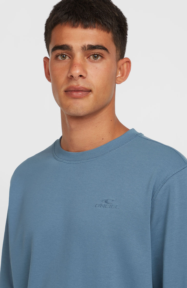 Logo Crew Sweatshirt | Copen Blue
