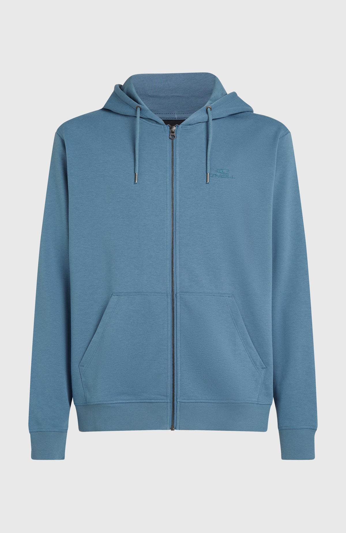 Small Logo Kapuzenjacke mit Reißverschluss | Mozart Blue