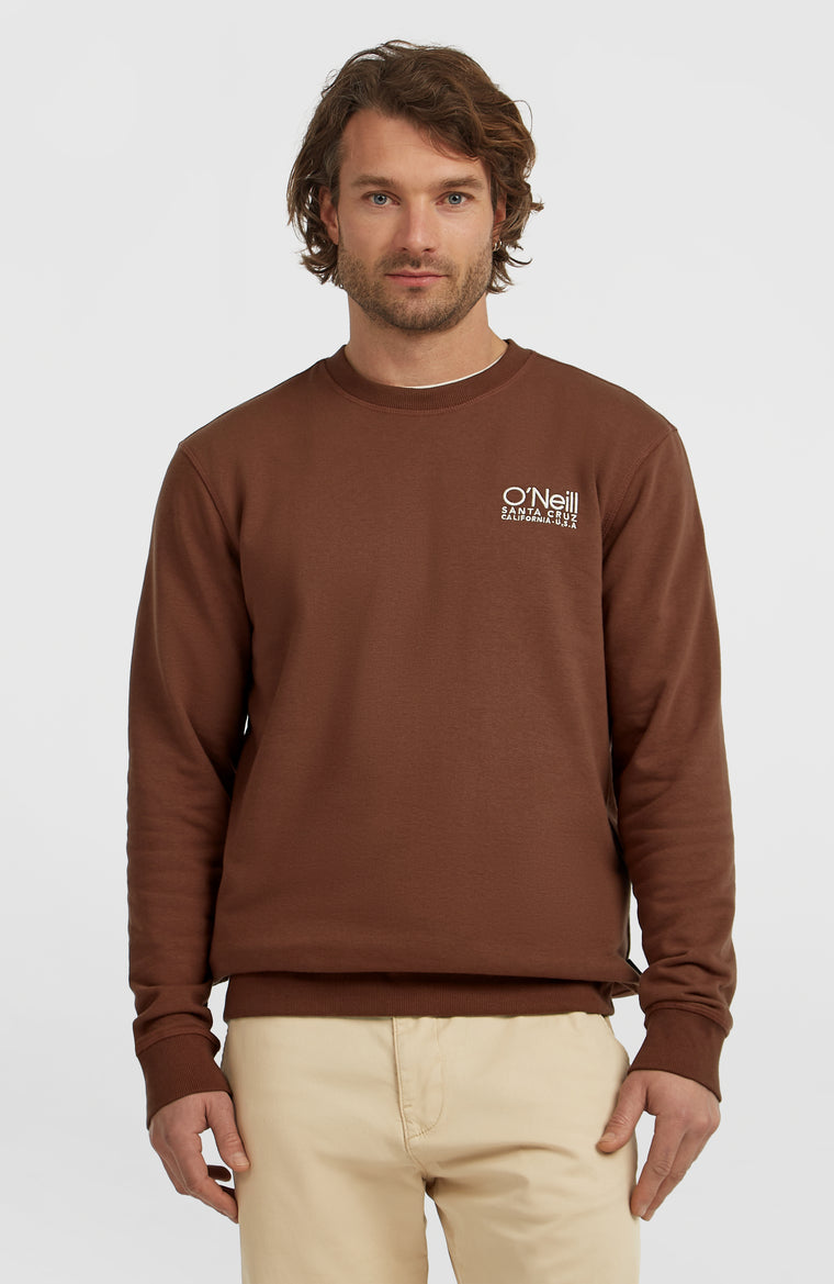 Original Cali Logo Crew Sweatshirt | Hazel Spice Original Cali Logo Crew Sweatshirt | Hazel Spice