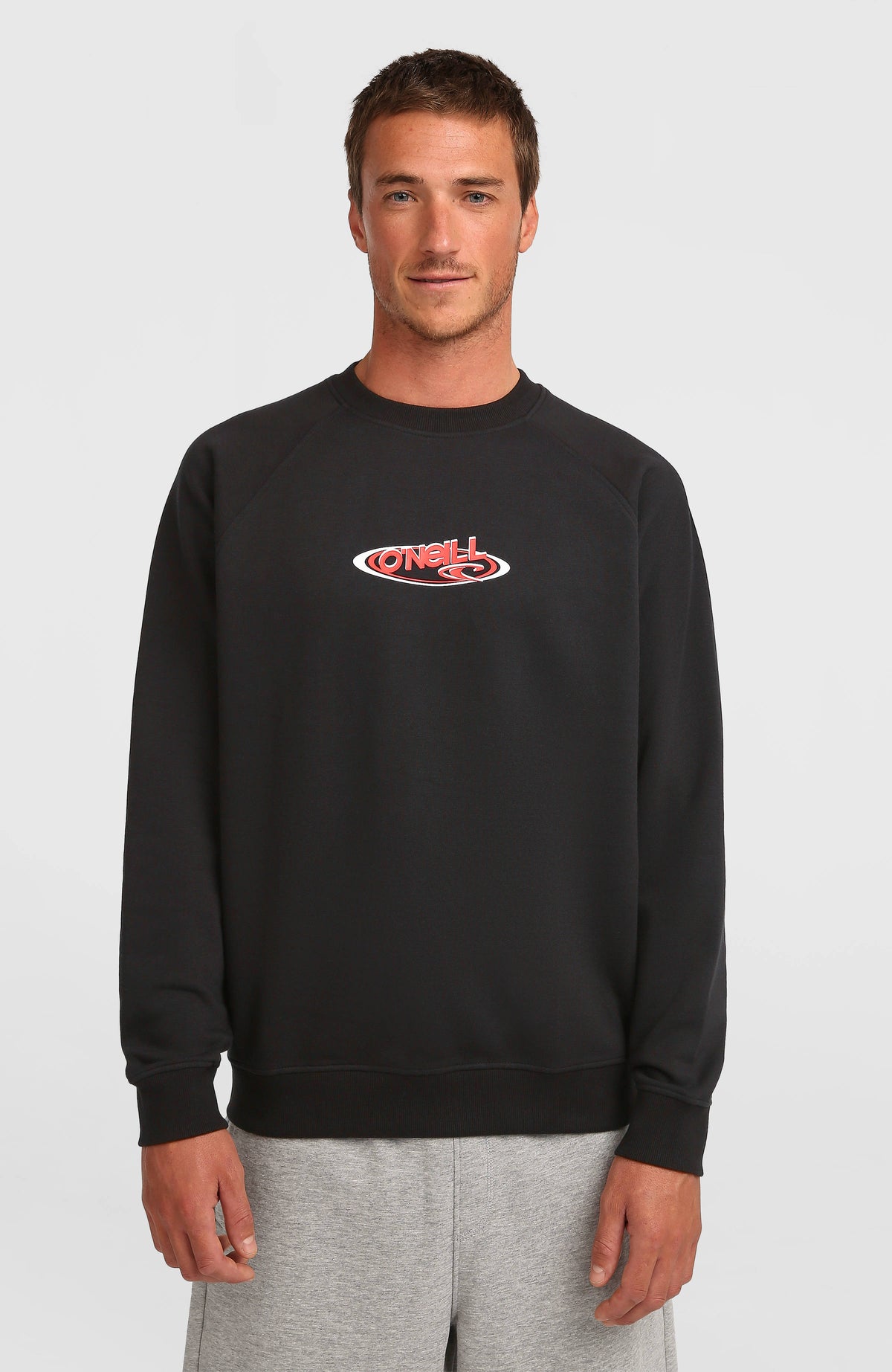 Essentials 90s Logo Crew Sweatshirt | Black Out