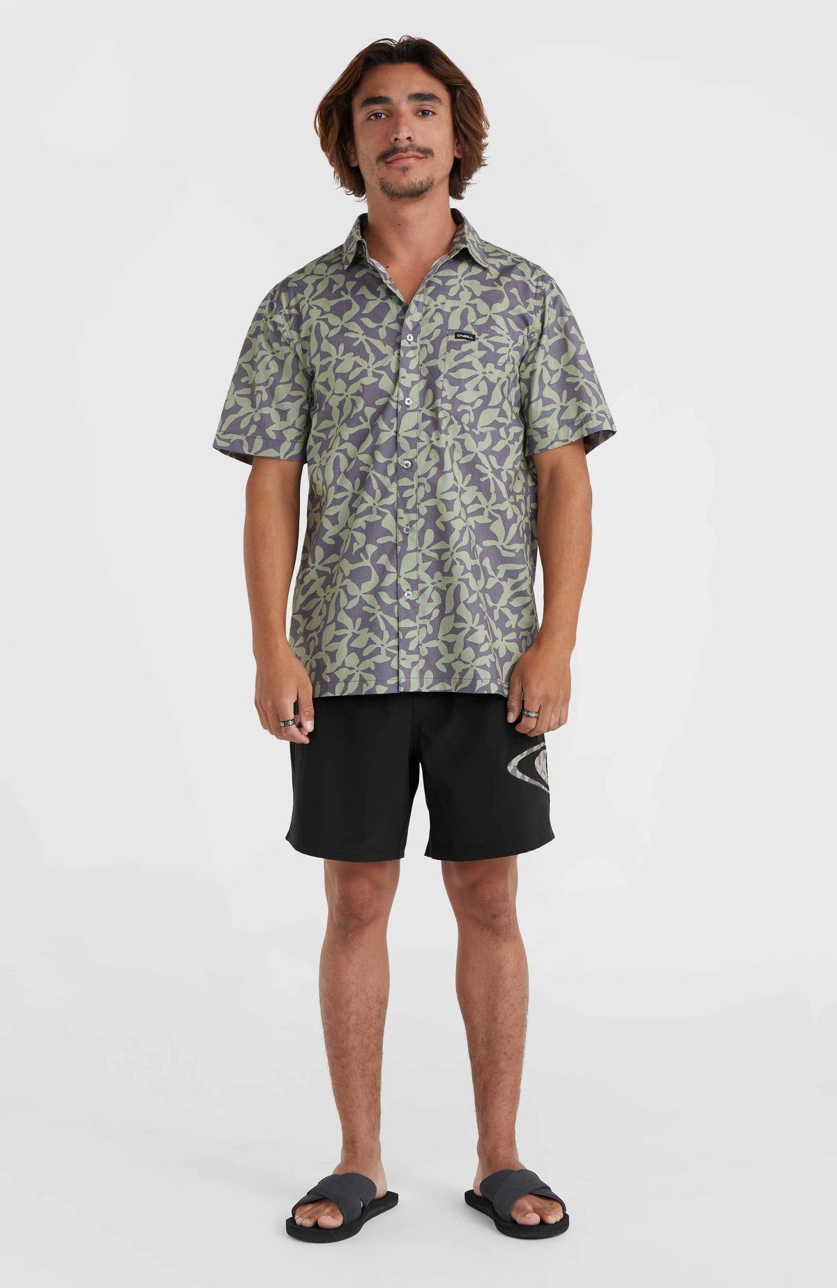 O'Riginals Cali Ocean 16'' Badehose | Black Out