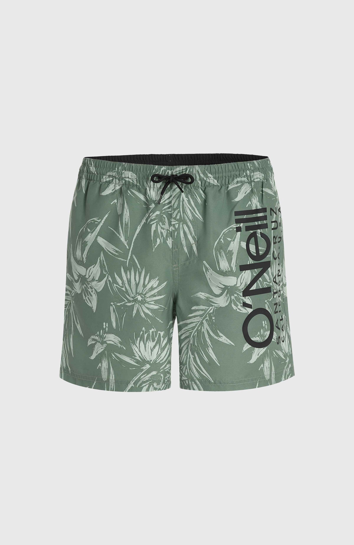 Mix and Match Cali 16'' Badehose | Green Tonal Tropicana