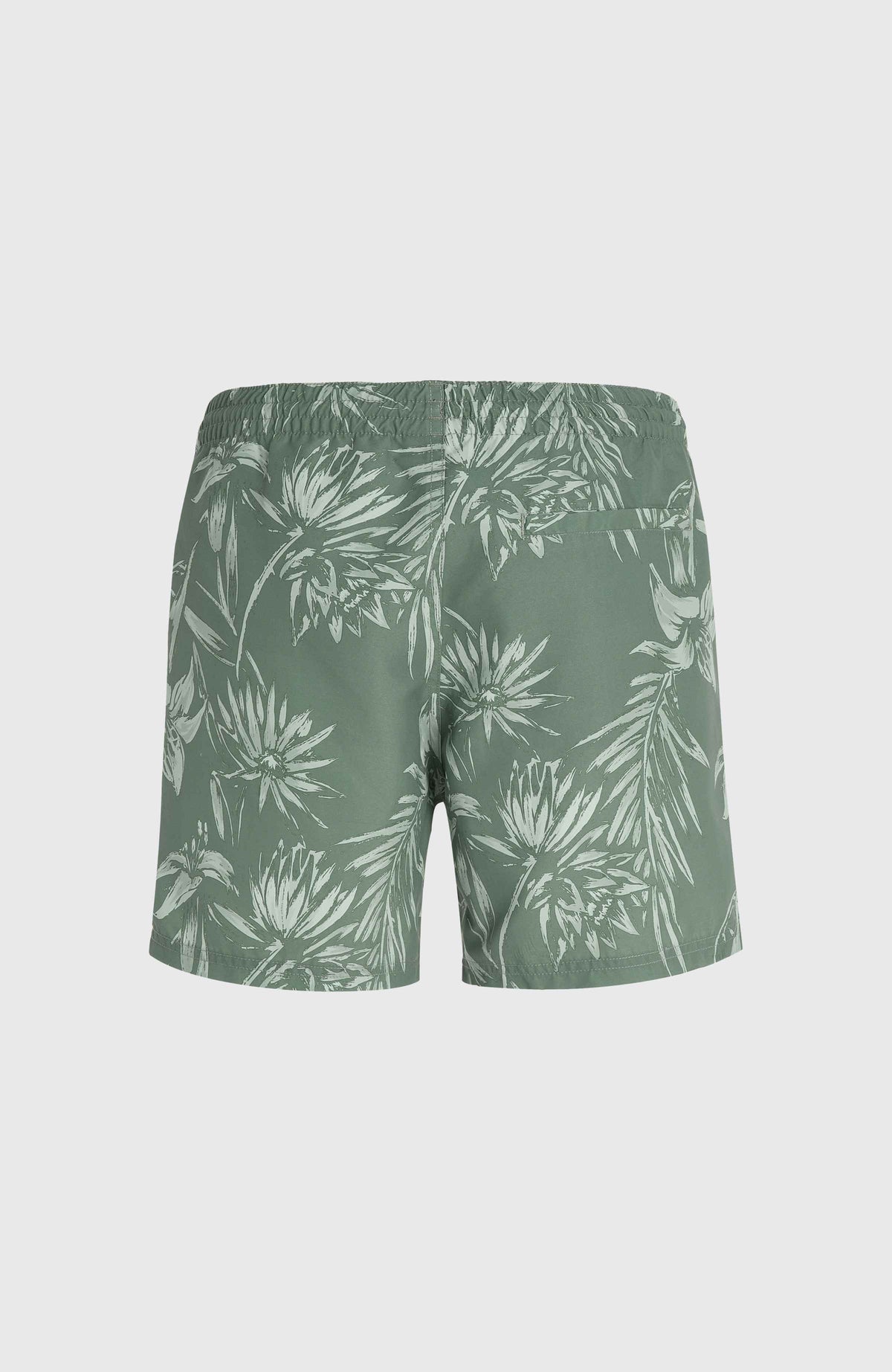 Mix and Match Cali 16'' Badehose | Green Tonal Tropicana
