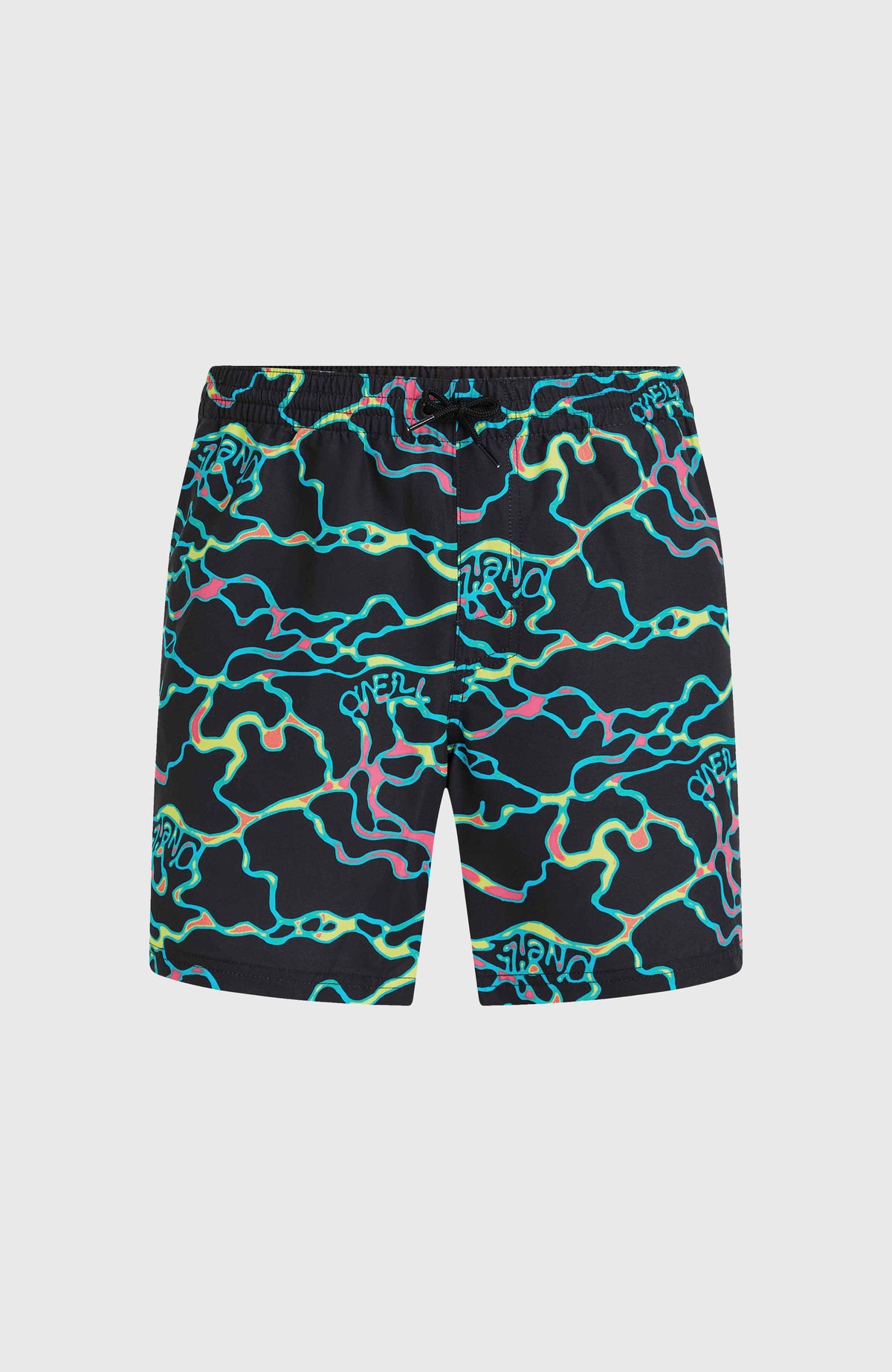 Jack O'Neill Cali Crazy 16'' Badehose | Black Ocean View