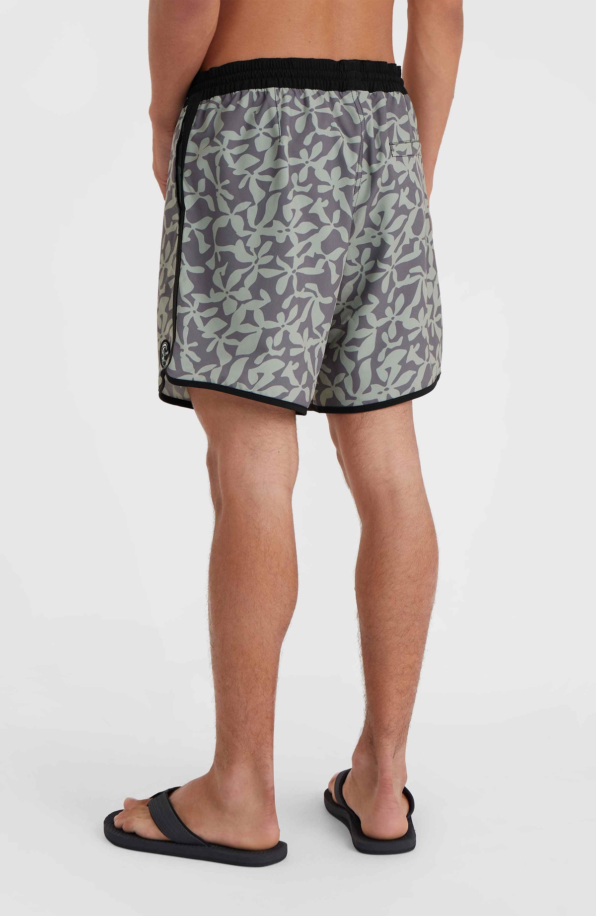 O'Riginals Scallop 16'' Badehose | Green Seagrass