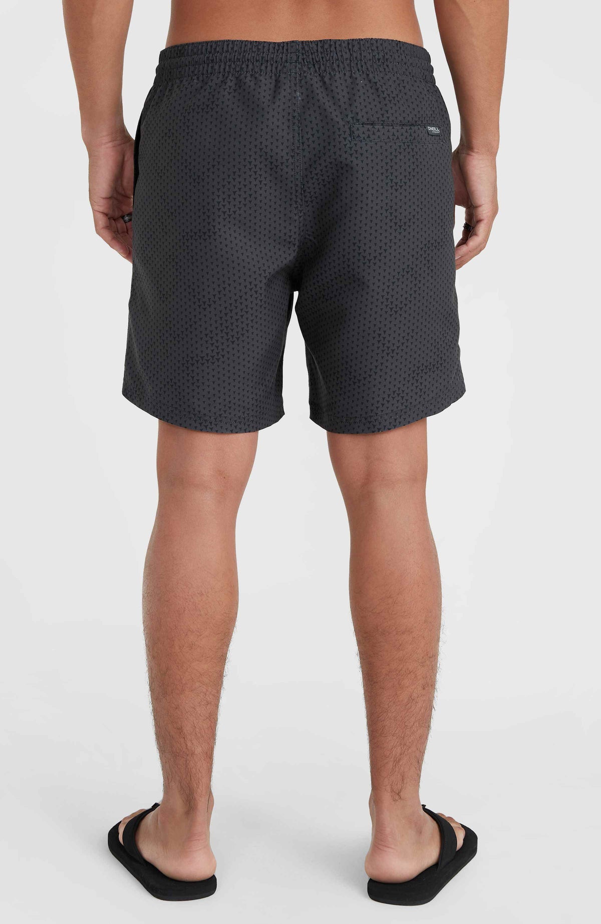 Cali 16'' Badehose | Black IC Things Dark