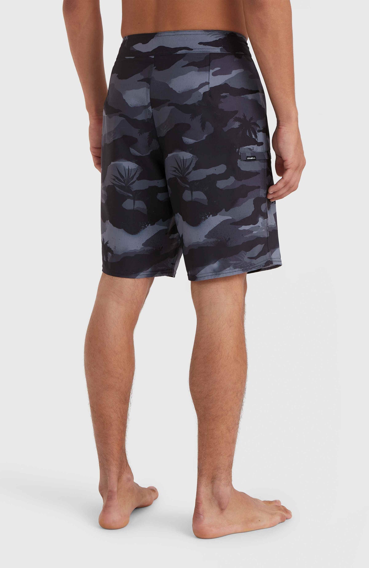 Hyperfreak Heat Camo 19'' Boardshorts | Black Heat Camo
