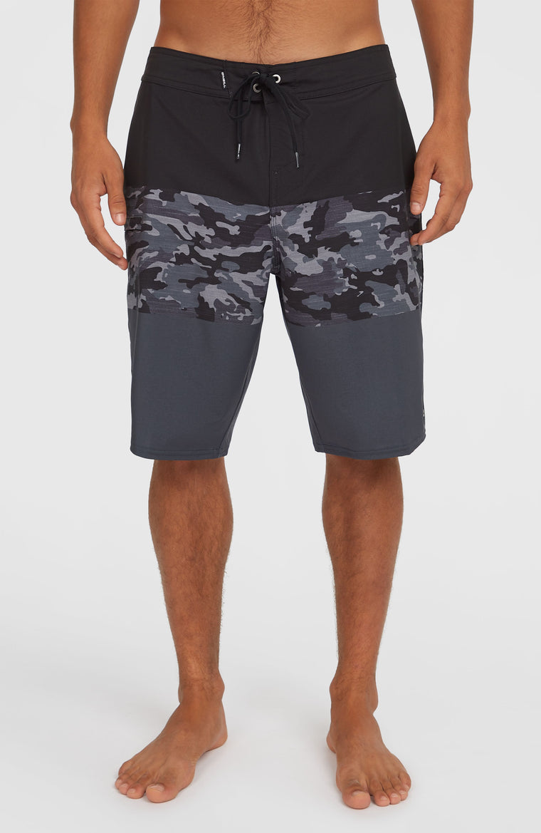 Hyperfreak Heat Block 21'' Boardshorts | Black Camo Heat Block Hyperfreak Heat Block 21'' Boardshorts | Black Camo Heat Block