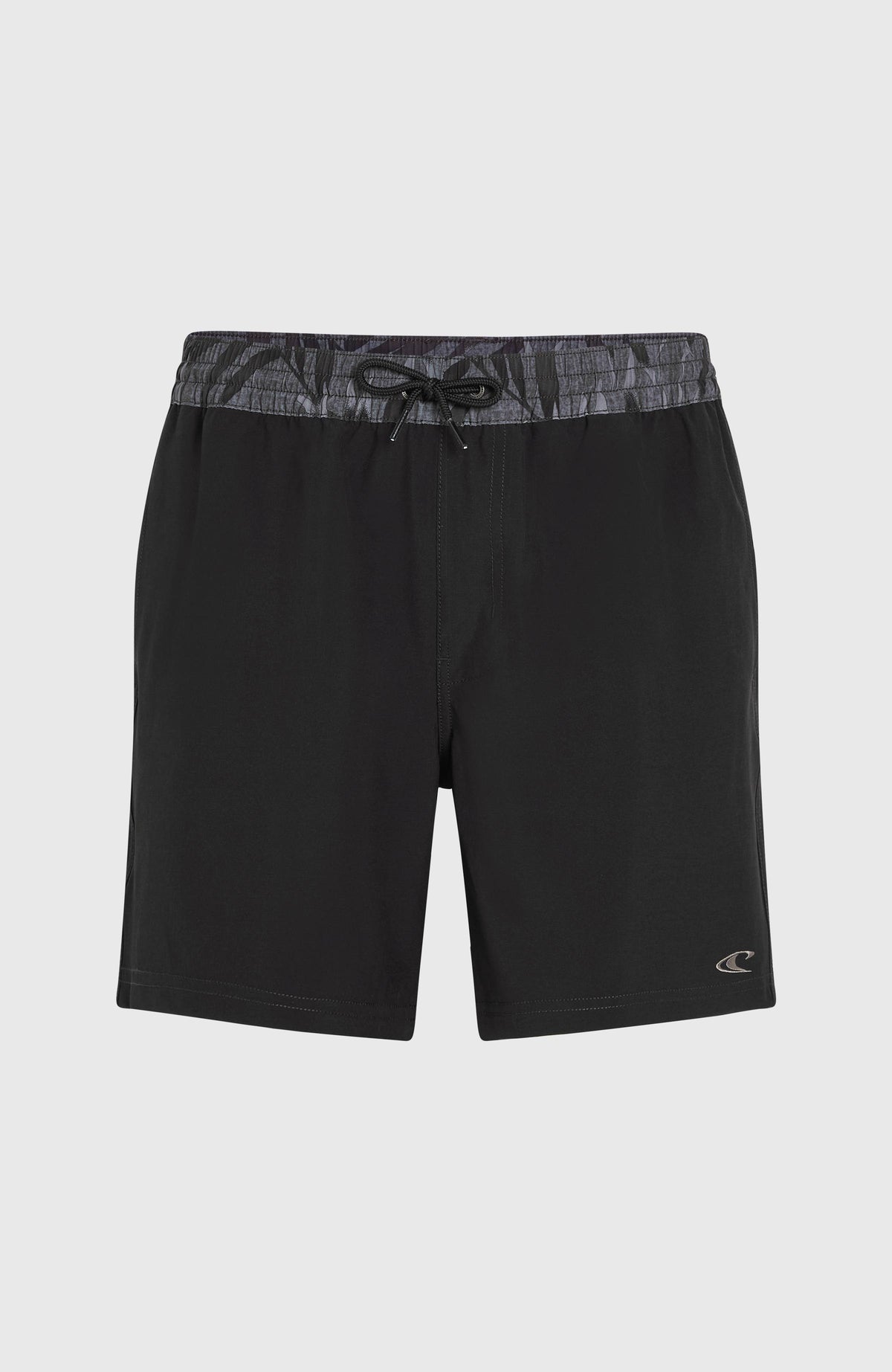 Pocket Print 16'' Badehose | Black Out