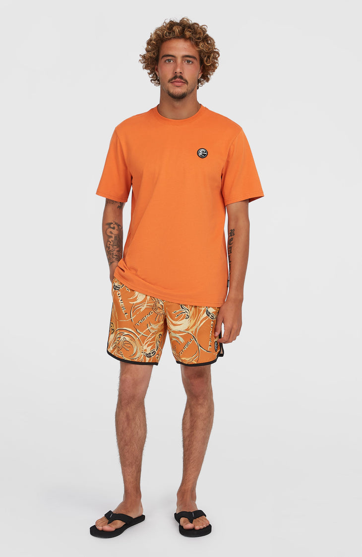 O'Riginals Scallop 16'' Badehose | Orange Originals