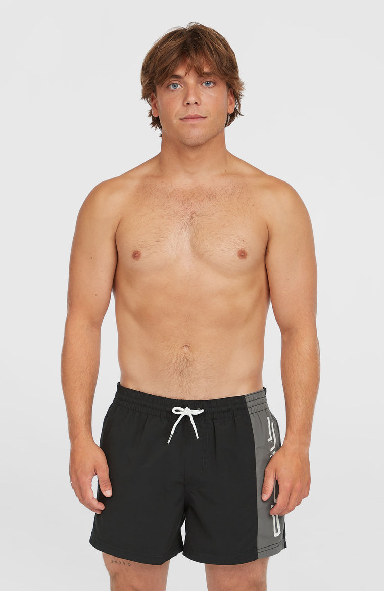 Retro 14'' Badehose | Black Out Colour Block Retro 14'' Badehose | Black Out Colour Block