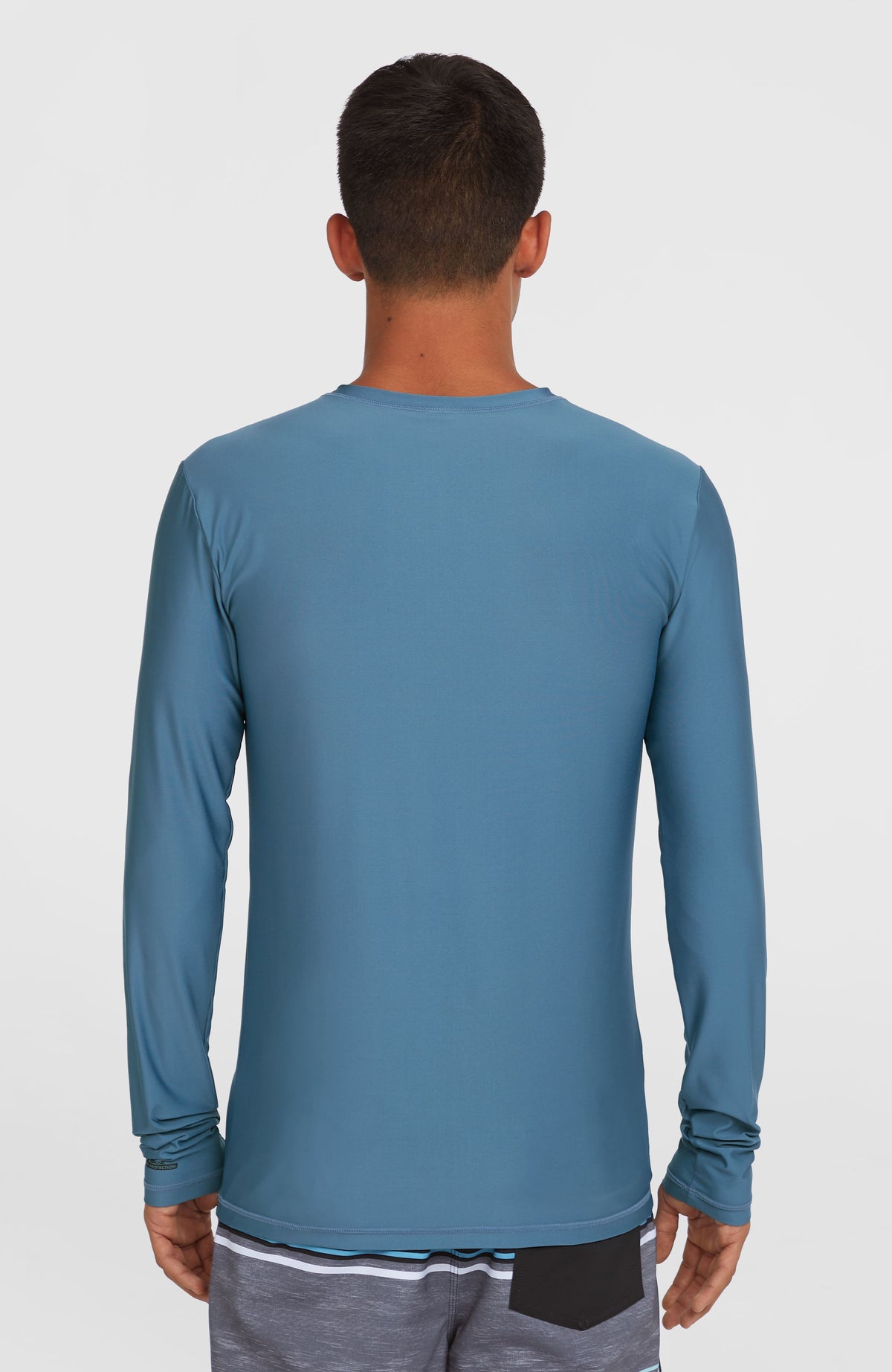 Essentials Longsleeve-Schwimmshirt | Copen Blue