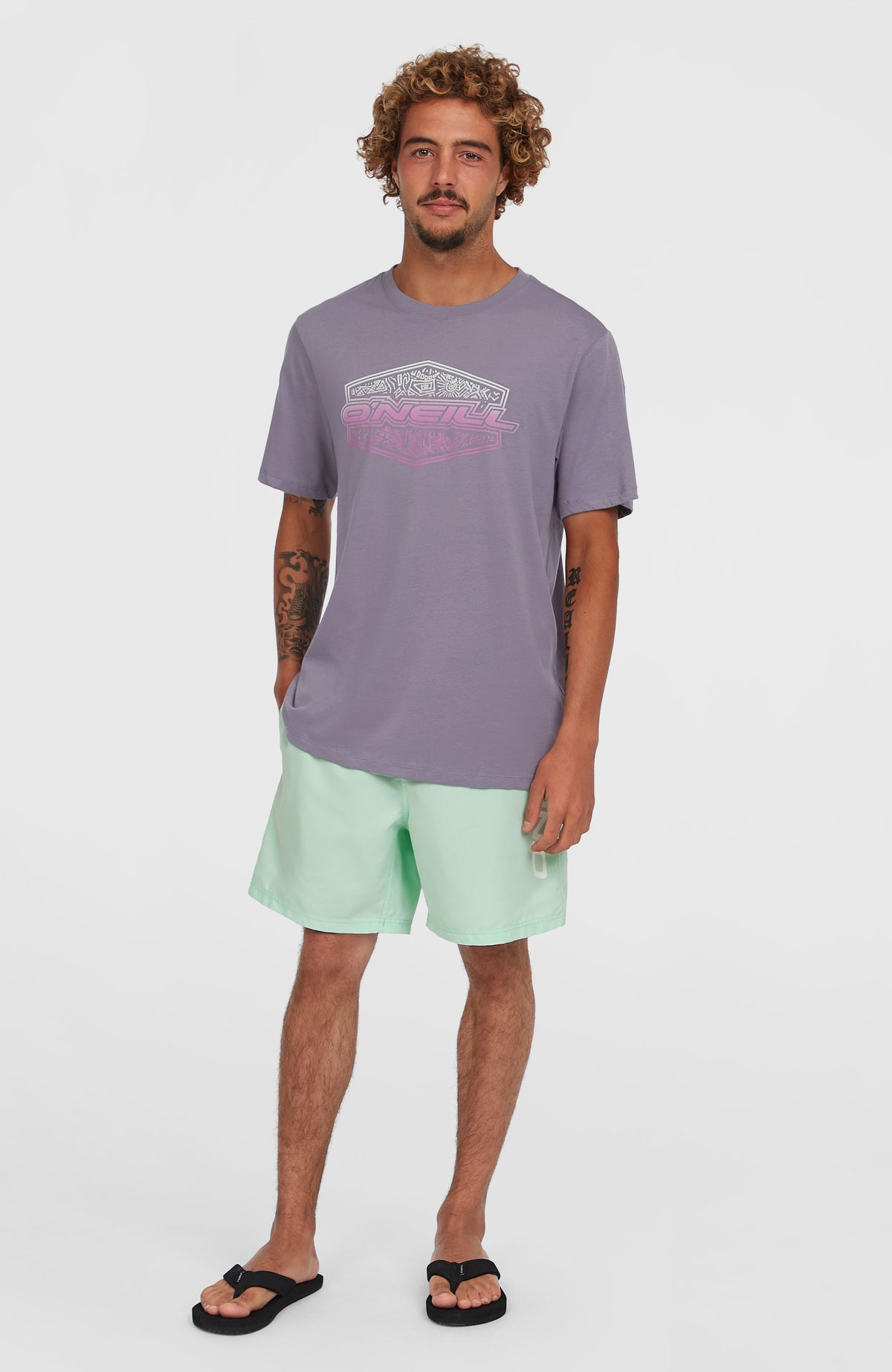 Cali 16'' Badehose | Mildrew Mint