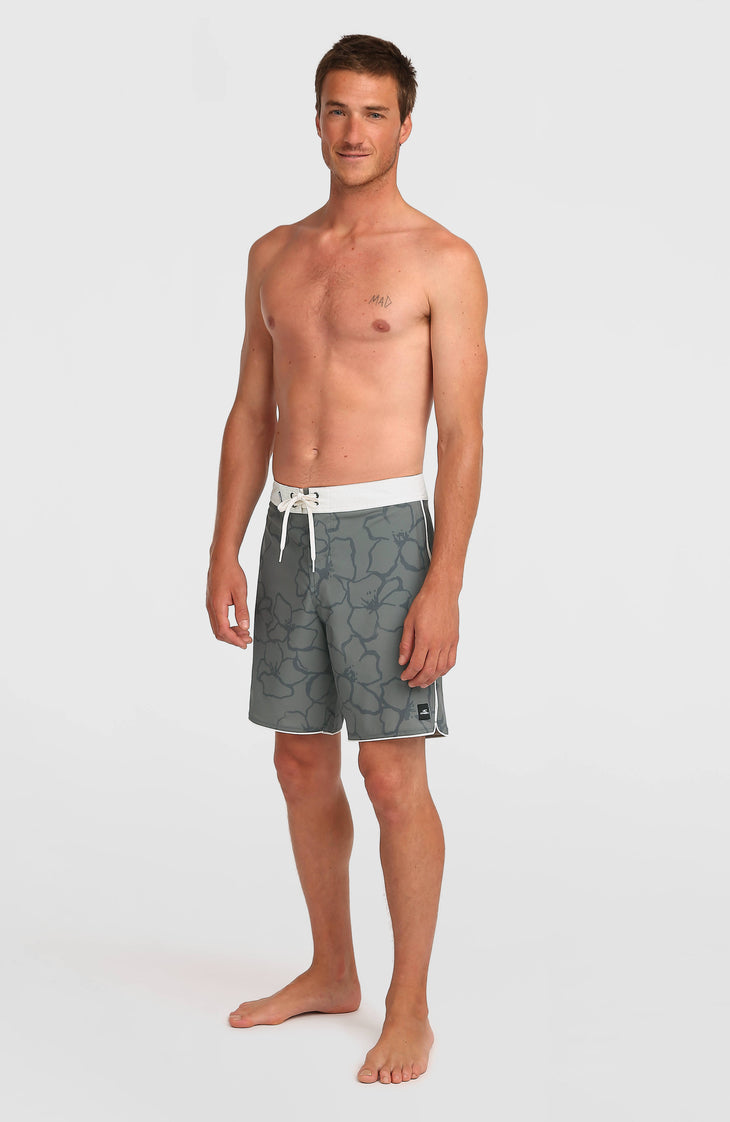 Hyperfreak Mysto Scallop 19'' Boardshorts | Mulled Basil Mysto Scallop