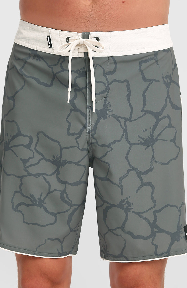Hyperfreak Mysto Scallop 19'' Boardshorts | Mulled Basil Mysto Scallop