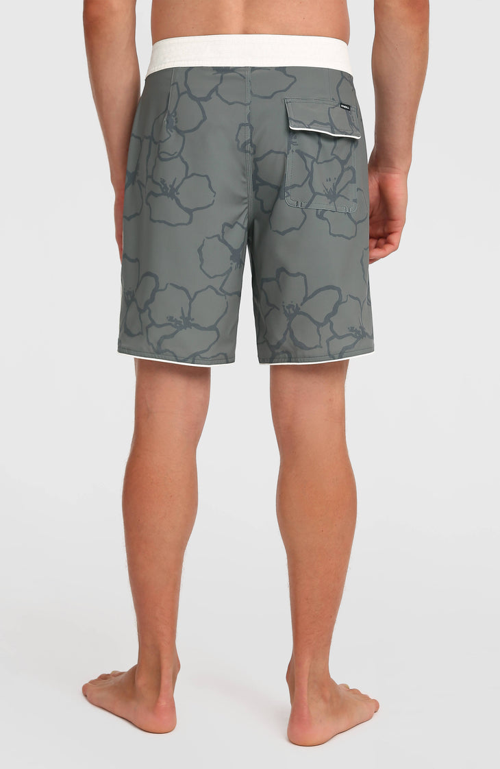 Hyperfreak Mysto Scallop 19'' Boardshorts | Mulled Basil Mysto Scallop