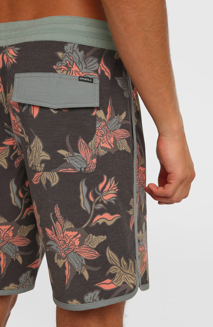 Cruzer Scallop 18'' Boardshorts | Black Cruzer Scallop