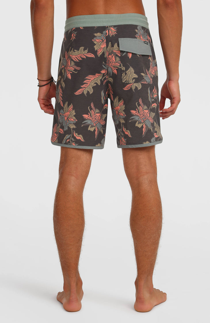 Cruzer Scallop 18'' Boardshorts | Black Cruzer Scallop