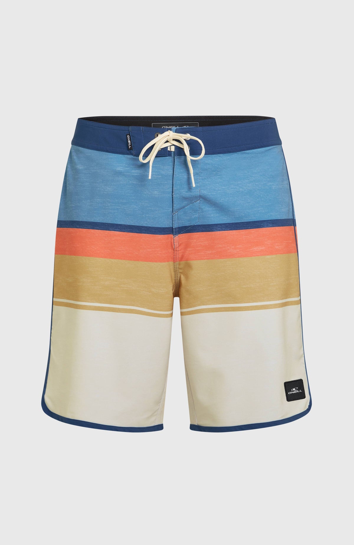 Lennox Scallop 19'' Boardshorts | Light Khaki Lennox Scallop