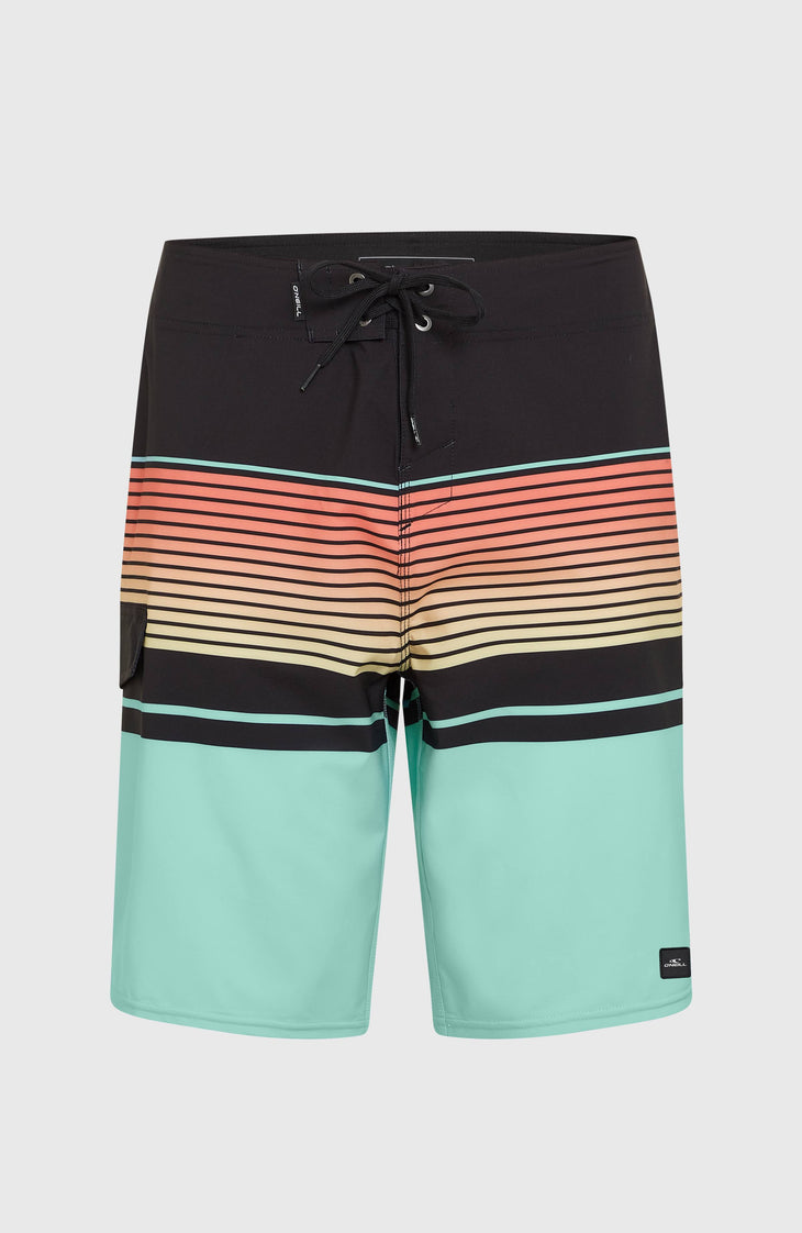 Lennox Stripe 21'' Boardshorts | Canal Blue Lennox Stripe