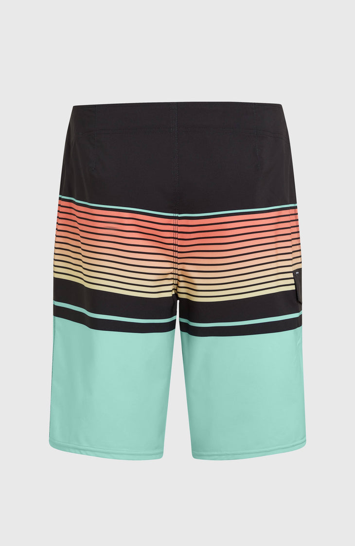 Lennox Stripe 21'' Boardshorts | Canal Blue Lennox Stripe