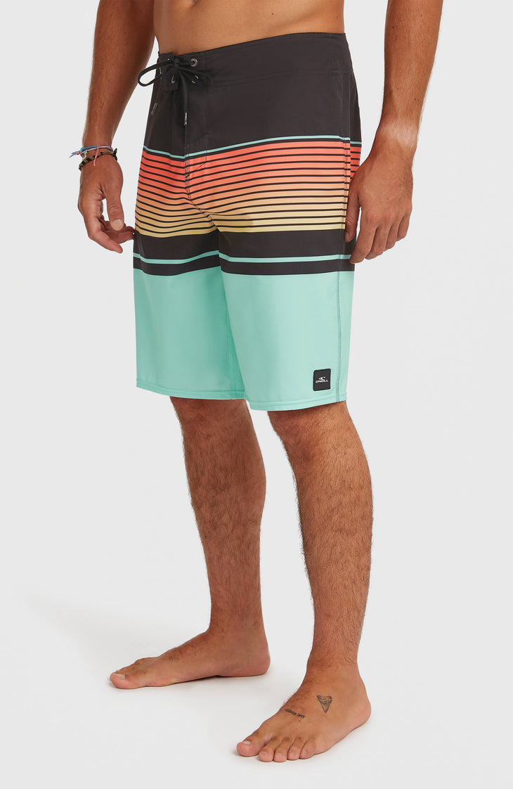 Lennox Stripe 21'' Boardshorts | Canal Blue Lennox Stripe