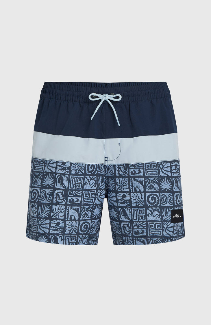 O'Neill Block 15'' Badehose | Dark Blue Bricks