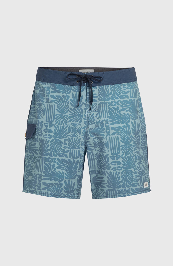 Lineup 18'' Boardshorts | Captains Blue Lineup