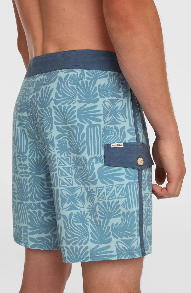 Lineup 18'' Boardshorts | Captains Blue Lineup