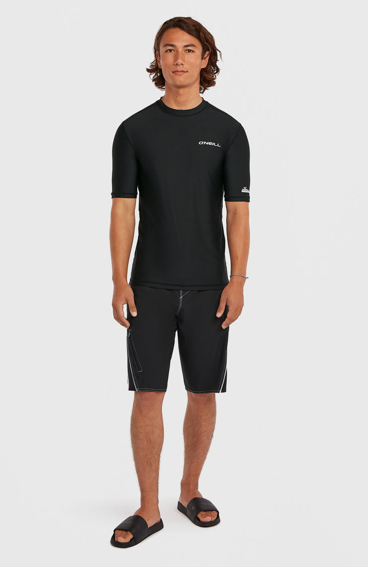 O'Neill Shortsleeve-Schwimmshirt | Black Out