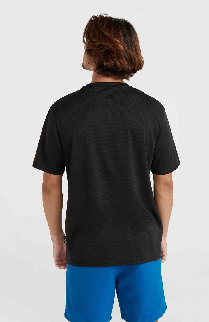 O'Neill Hybrid Logo Polygiene T-Shirt | Black Out