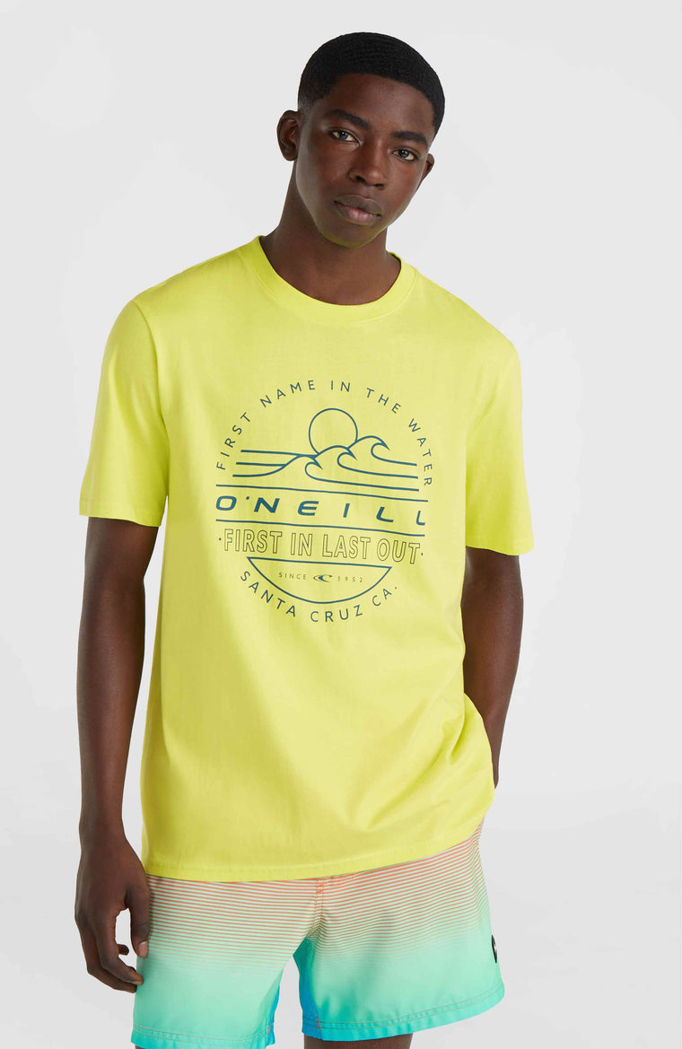 Jack O'Neill Muir T-Shirt | Neon Yellow Jack O'Neill Muir T-Shirt | Neon Yellow