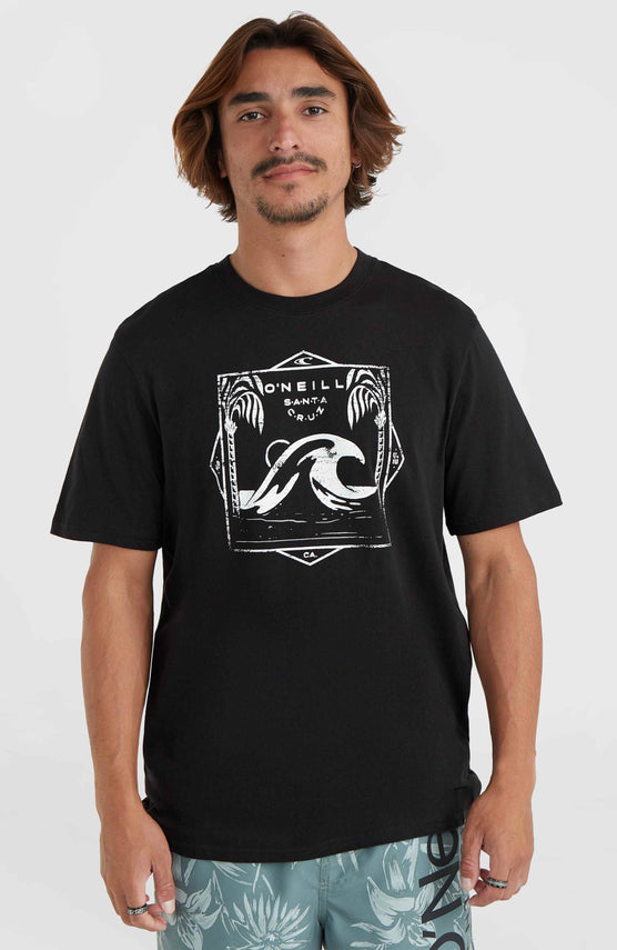 Mix and Match Wave T-Shirt | Black Out
