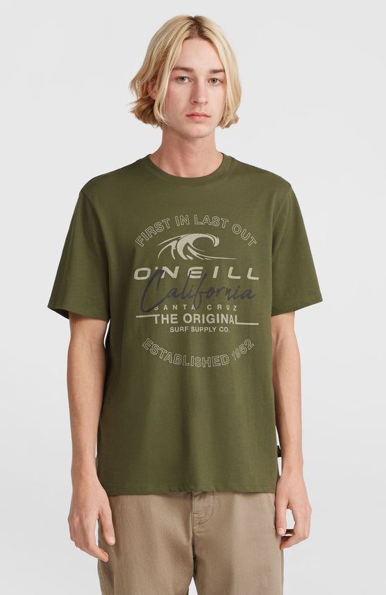Cali Wave T-Shirt | Forest Night