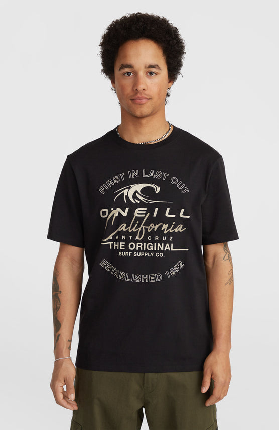 Cali Wave T-Shirt | Black Out