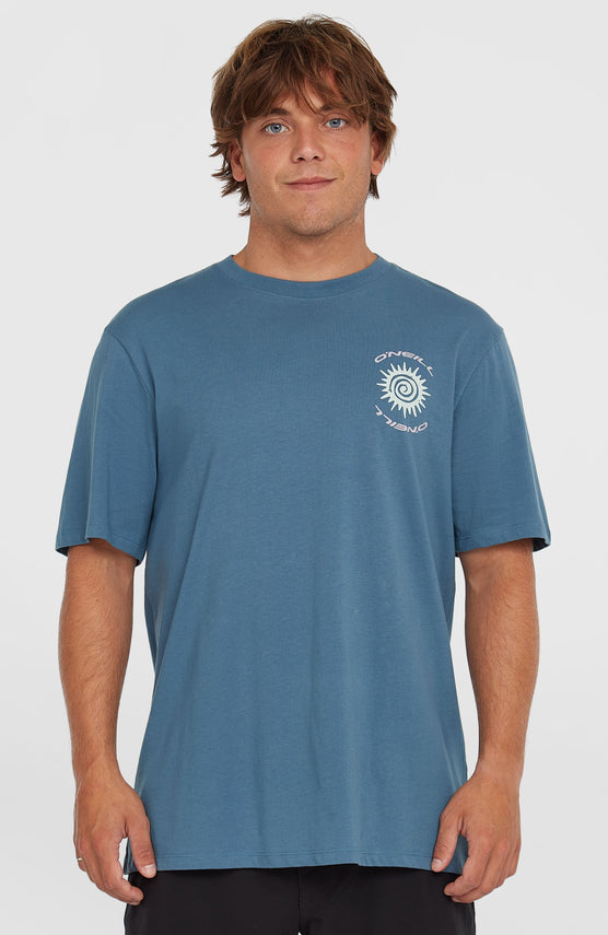 Photo Print T-Shirt | Copen Blue