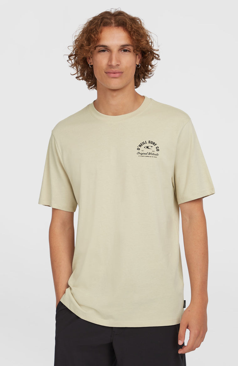 Surf Co T-Shirt | Light Khaki Surf Co T-Shirt | Light Khaki