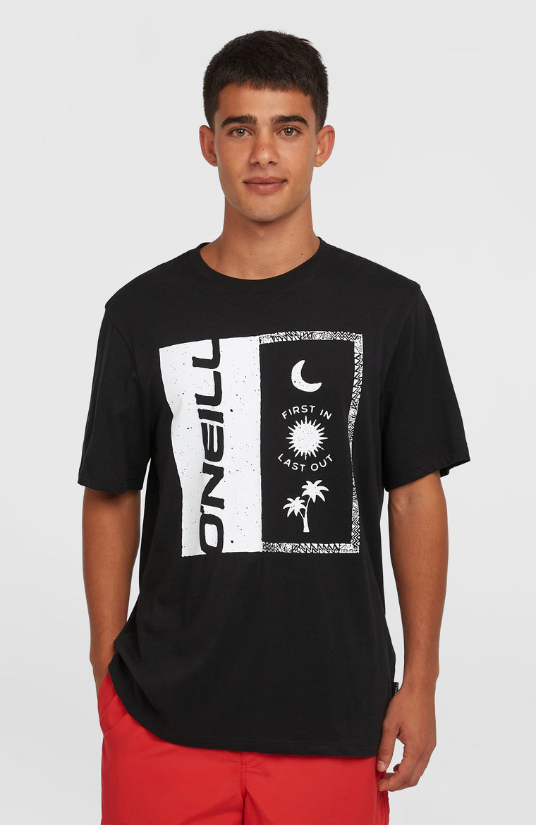 Front Print T-Shirt | Black Out Front Print T-Shirt | Black Out