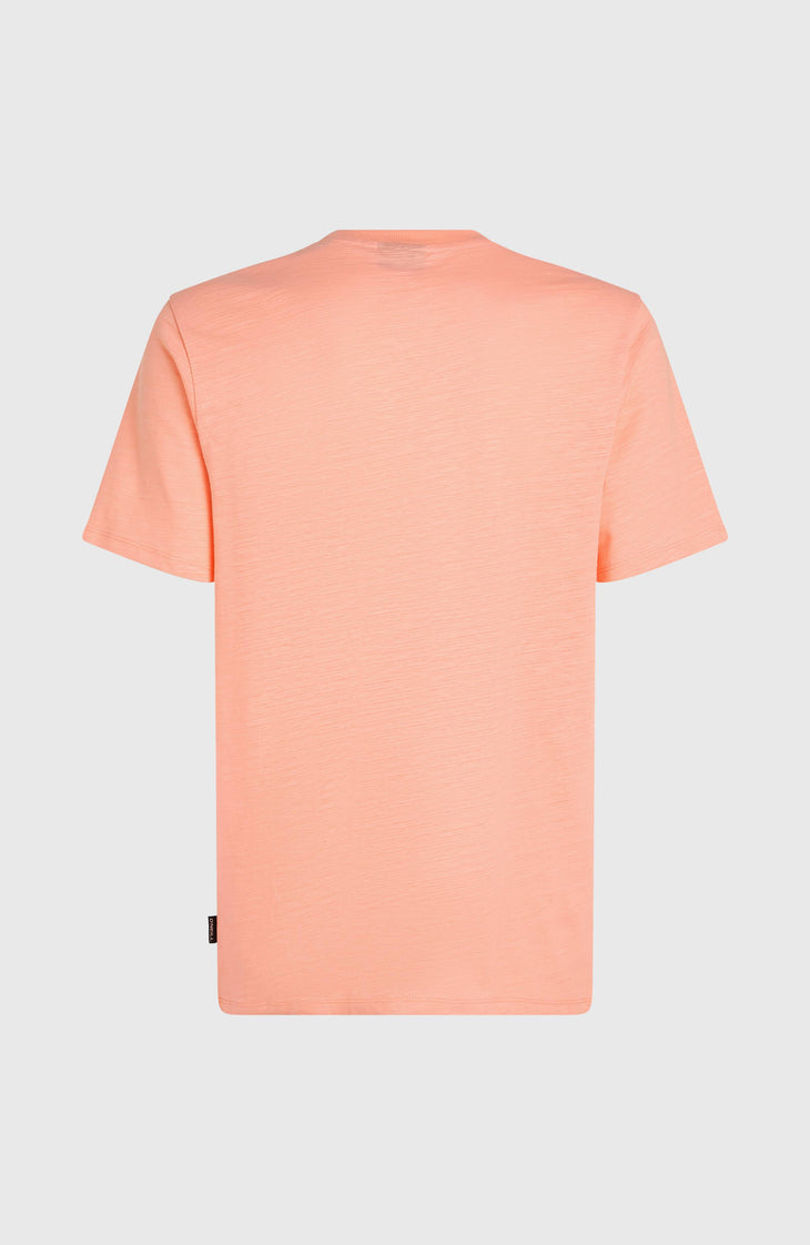Slub Chest Pocket T-Shirt | Coral Pop
