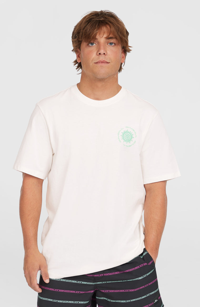Chest Print T-Shirt | Snow White Chest Print T-Shirt | Snow White