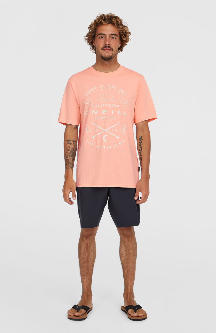 Jack O'Neill Muir T-Shirt | Coral Pop